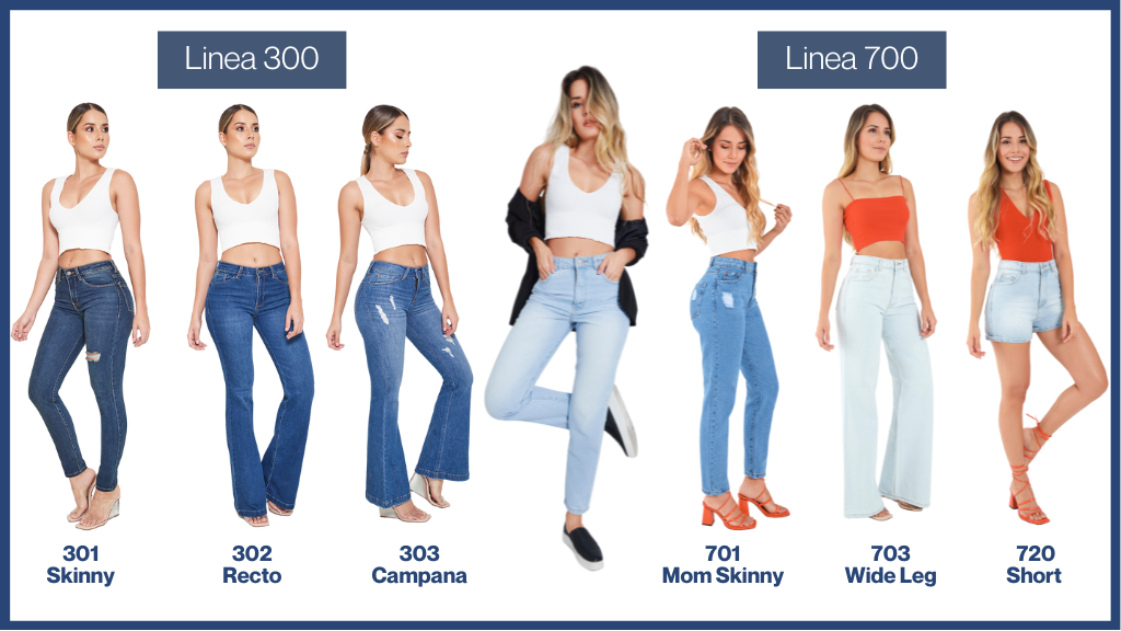 Estilos de Jeans para Mujer ZARET